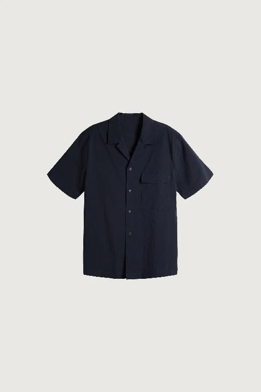 COTTON NYLON CARGO SHIRT