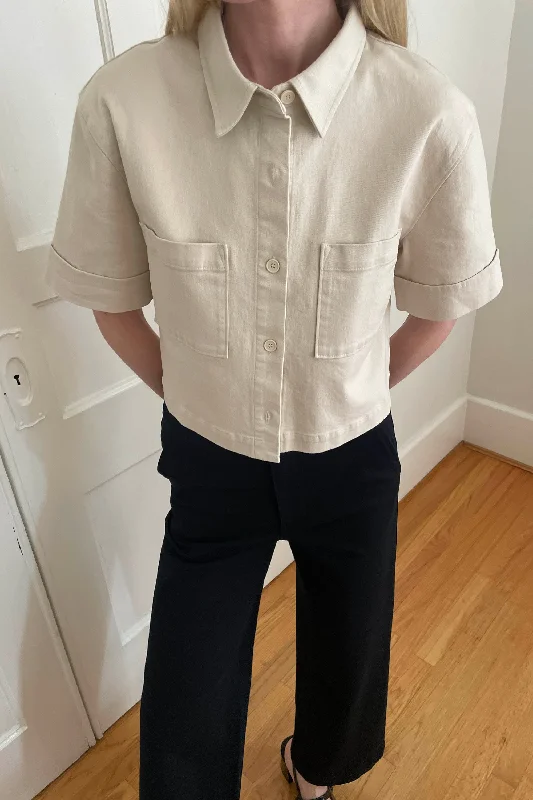 TWILL SHORT SLEEVE SHIRT