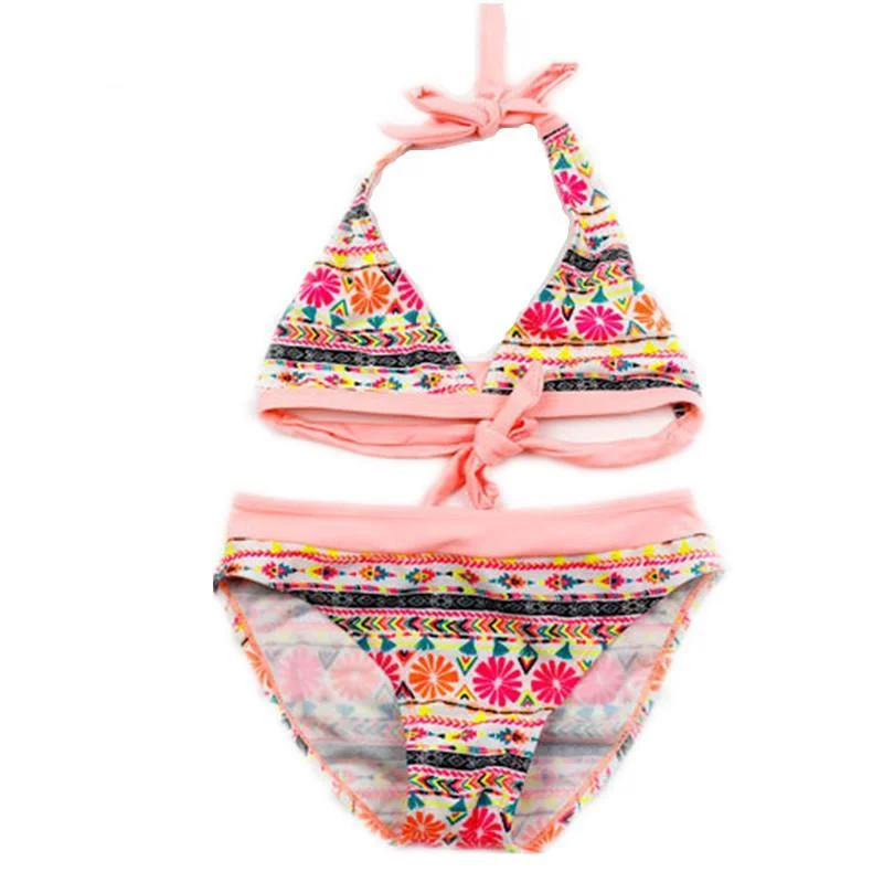 2 Piece Multi Print Bikini Set