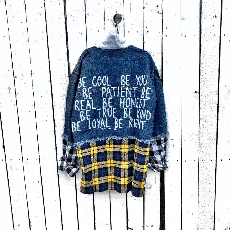 'BE COOL' DENIM JACKET