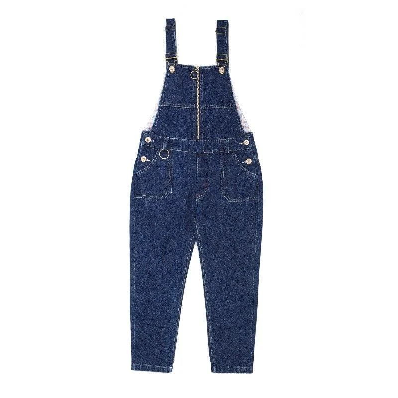 Denim Pocketed Jumpsuit