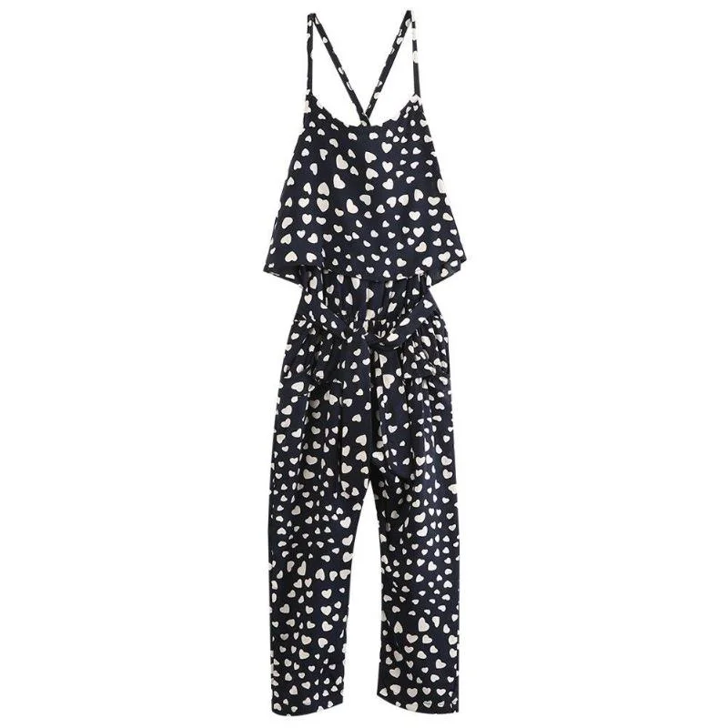 TightbootDot Design Jumpsuit