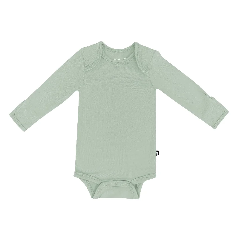 Long Sleeve Bodysuit in Thyme