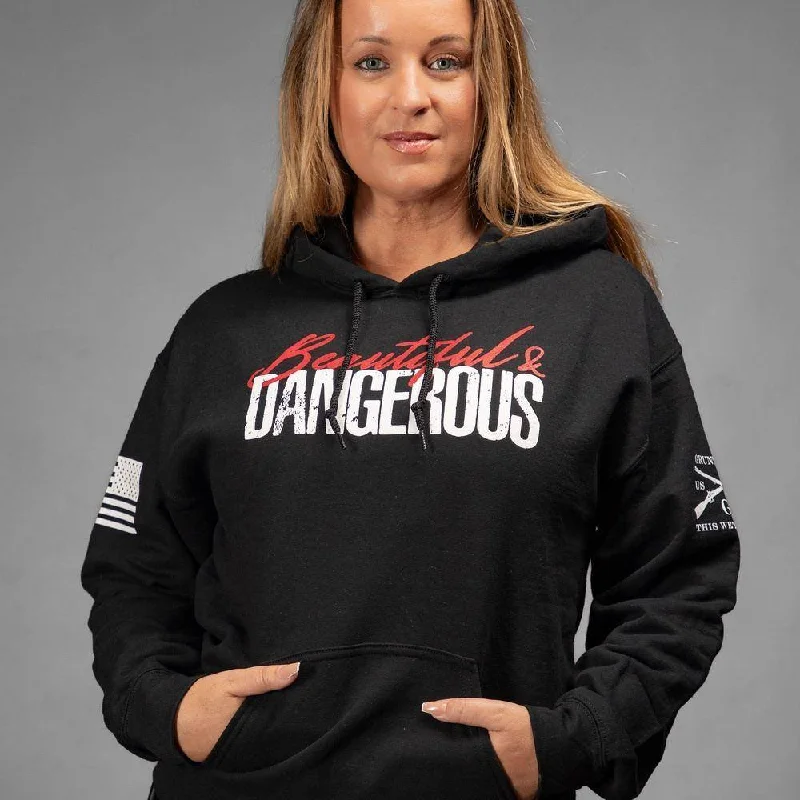 Women's Beautiful & Dangerous Hoodie - Black