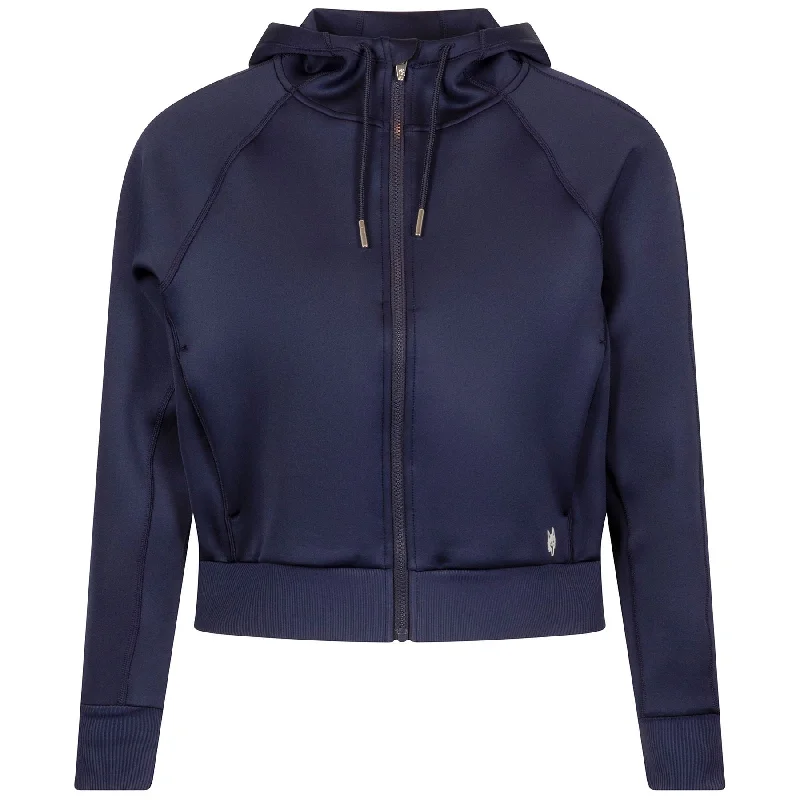 Womens Kristina Full Zip Hoodie Maltese Blue - AW24