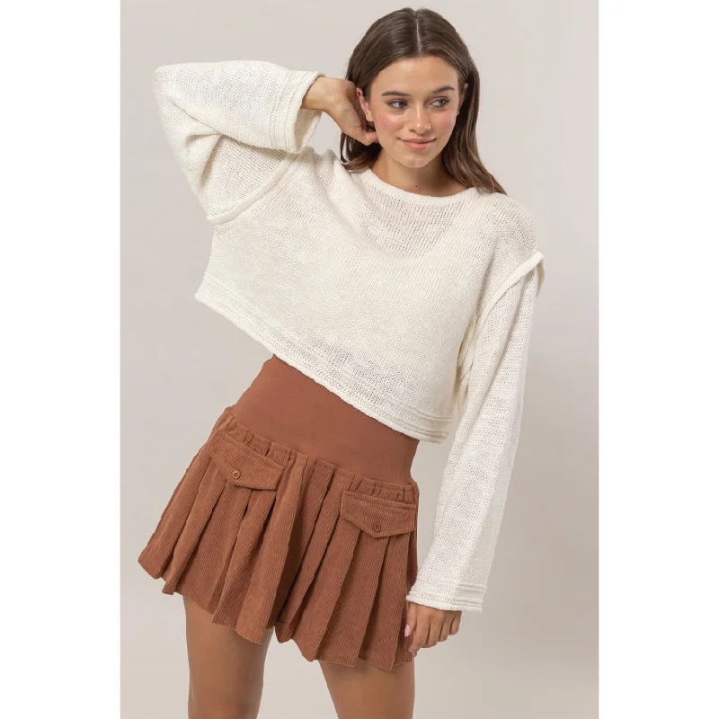 Aylah Cropped Sweater