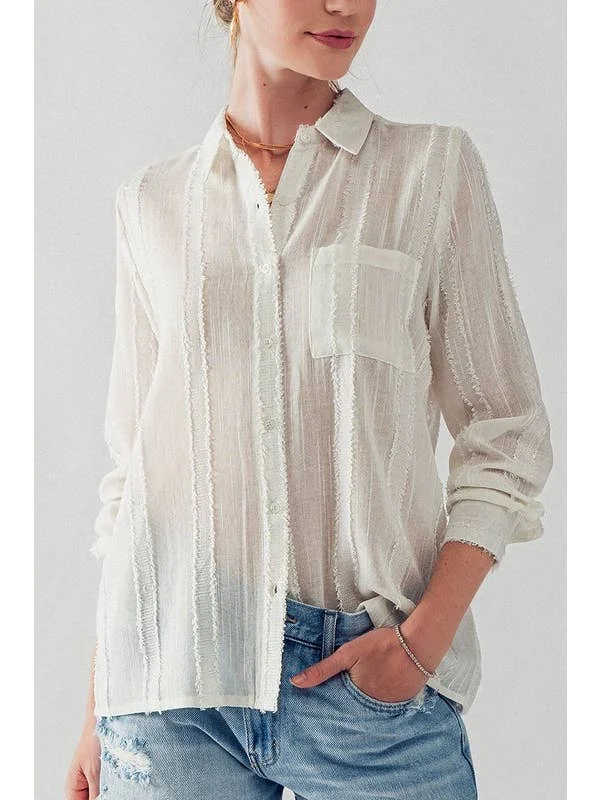 Canoga Striped Blouse