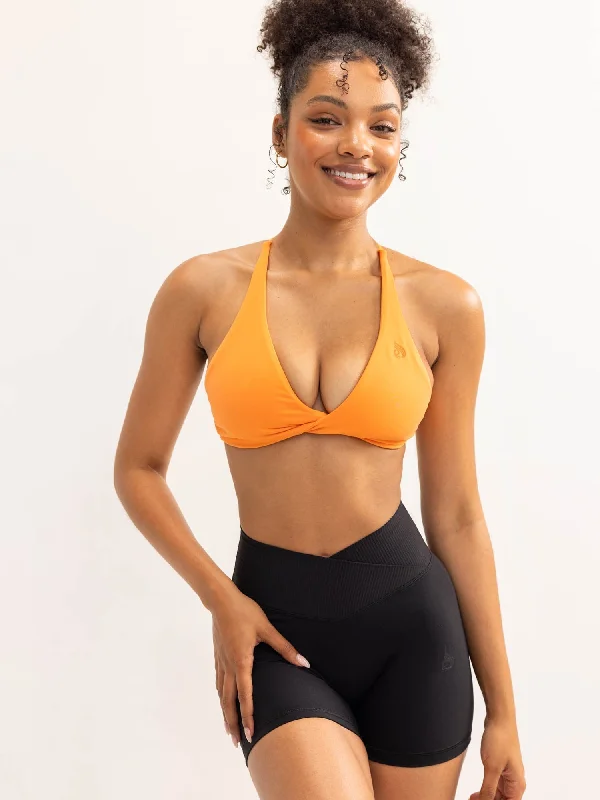 Activate Twist Sports Bra - Tangerine