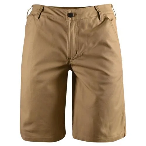 Carhartt Women's Chino Shorts Khaki Rugged Flex Rigby Relaxed Fit